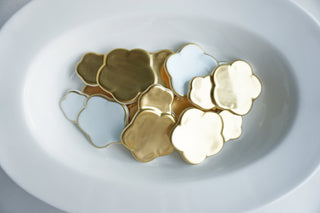 Blooming Gold/Gold Rim Flatware Rests Lifestyle Photo