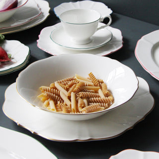 Amelie Royal Blue Lifestyle Photo Soup and Pasta Bowl Cut