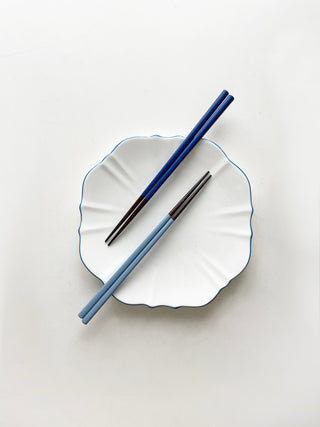 Sandal Chopsticks Deep Blue & Sky Blue Lifestyle Photo