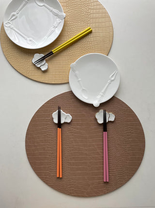 Sandal Chopsticks & Cutlery & Dovi Placemats & Blooming Assorted Lifestyle Photo