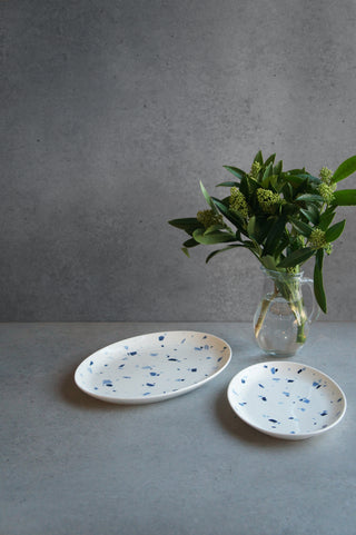 Terrazzo Azzurro Oval Platters Lifestyle Photo