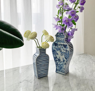 Well Versed Blue Vases Lifestyle Photo