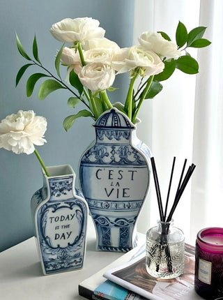 Well Versed Letter Vases Lifestyle Photo
