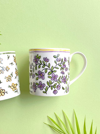 Heritage Forget Me Not Lifestyle Photo Mug Blooming Ver. Cut