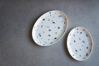 Terrazzo Azzurro Oval Platter Collection Photo