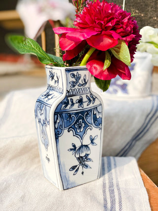 Well Versed Blue Small Vase Lifestyle Photo